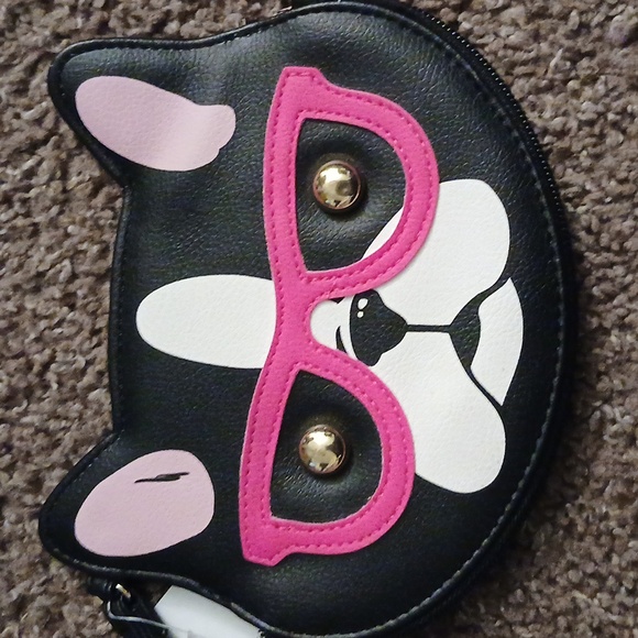 Betsey Johnson puppy dog coin purse - Picture 2 of 12